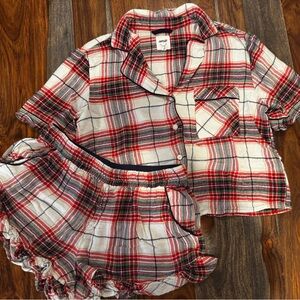 Aerie Plaid Pajama Set Size S